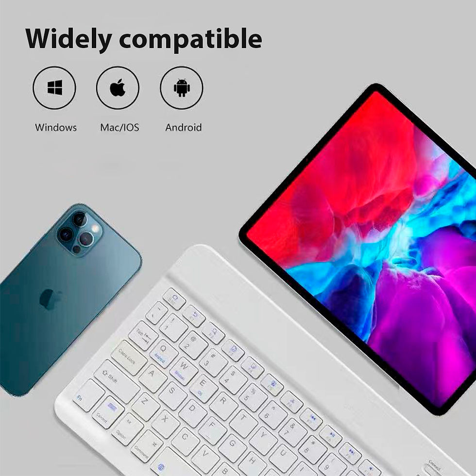 Thumbnail: Bluetooth Wireless Keyboard Universal Mobile Phone Tablet Keyboard And Mouse Min