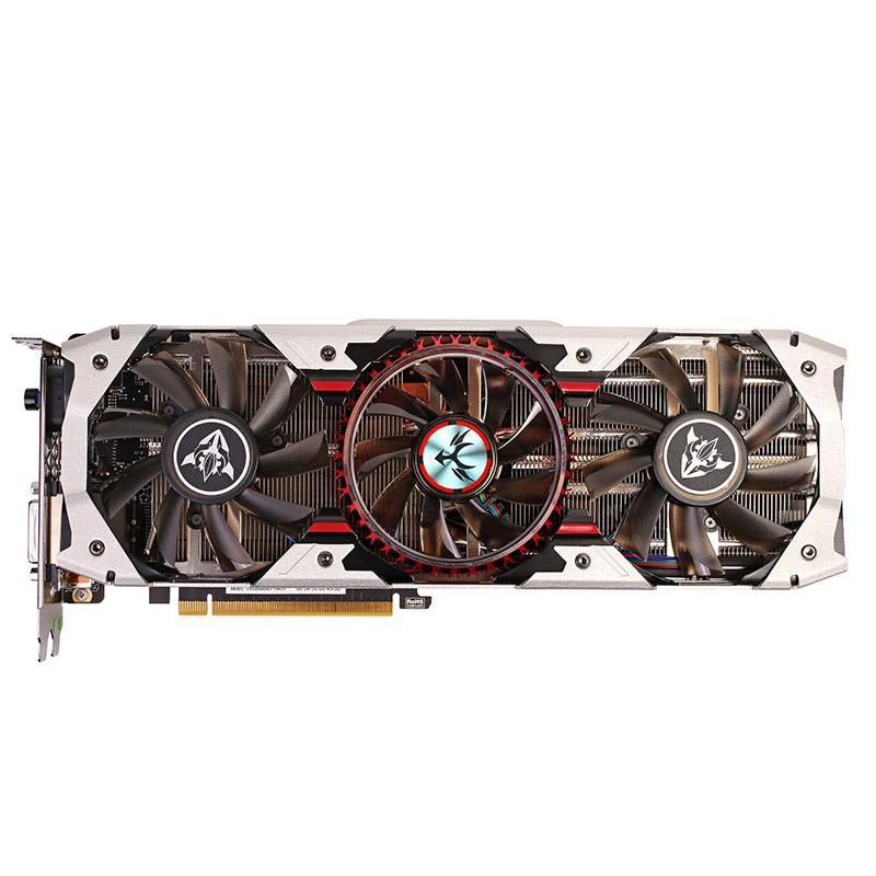 Thumbnail: COLORFUL iGame GeForce GTX1070 GDDR5 8GB PCI Express 3.0 1×HDMI 1×DVI 3×Displ