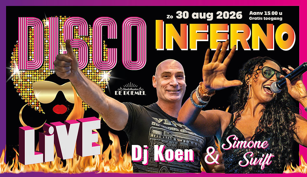 🪩🔥 DISCO INFERNO LIVE 🔥🪩