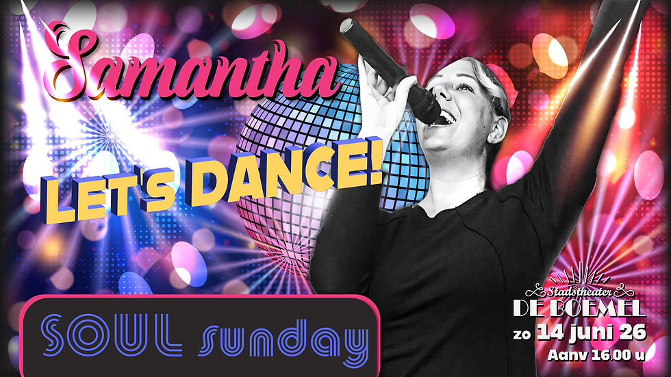 🎶 Samantha LIVE – Soul Sunday 🎶