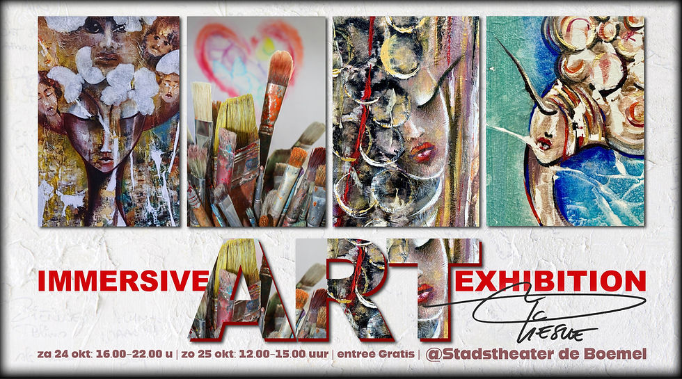 ✨🎨 IMMERSIVE ART EXHIBITION – Lieske Stieger 🎨✨