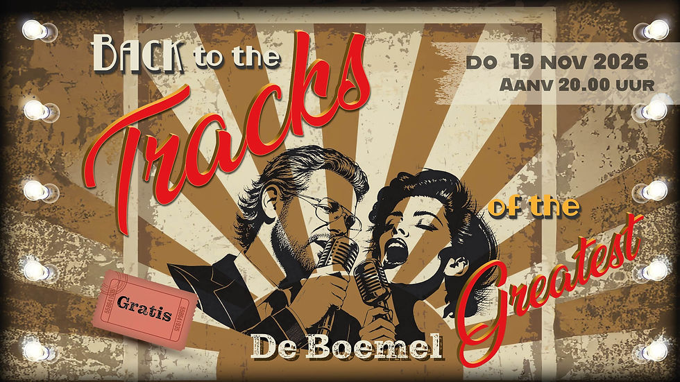 🎤 BACK to the TRACKS – Vocal Night!