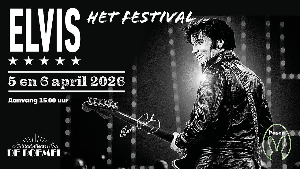 🐣👑 8e ELVIS HET FESTIVAL – 2 DAGEN LANG THE KING! 🎤🎶 