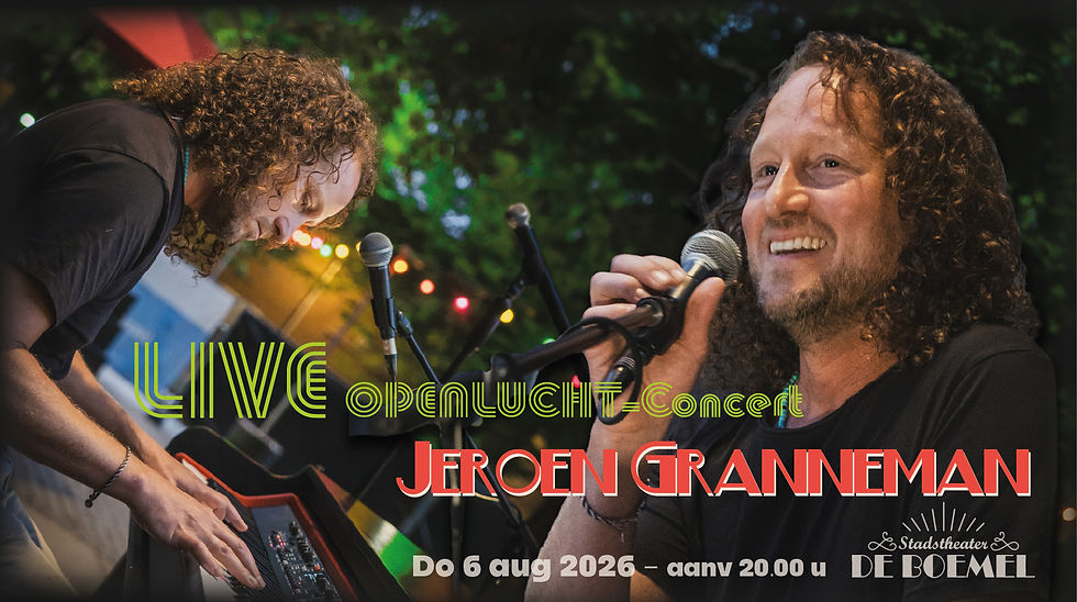 🎹✨ JEROEN GRANNEMAN – LIVE ONDER DE BOEMELBOOM ✨🌳
