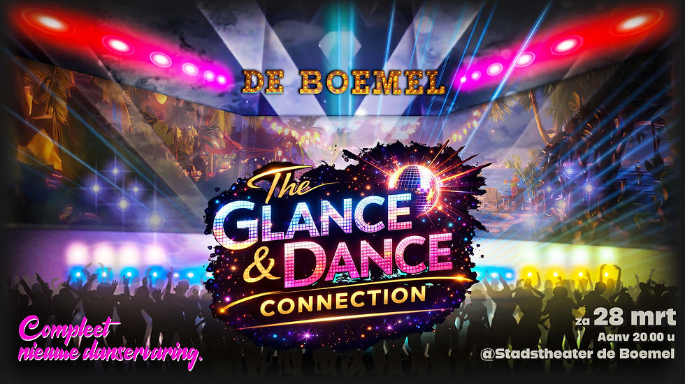 💃🕺 THE GLANCE AND DANCE CONNECTION – een nieuwe danssensatie!