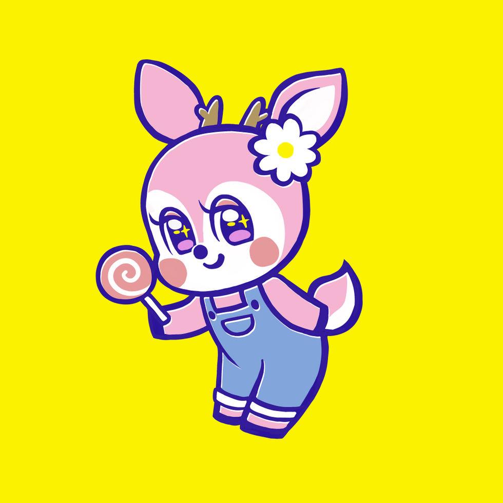 レトロアニマルイラスト