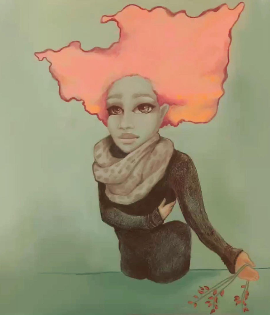 Colored pencil  on paper 2016