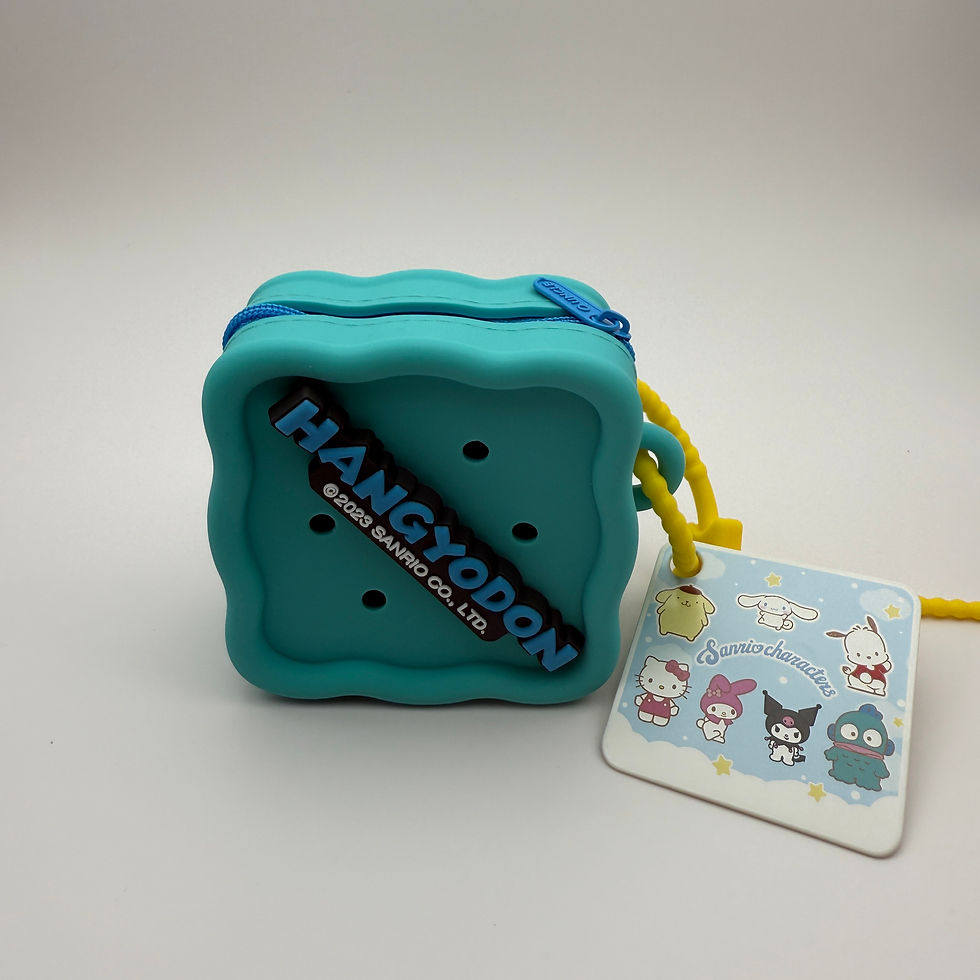 Thumbnail: Silicone Sanrio Charm Square Wallet