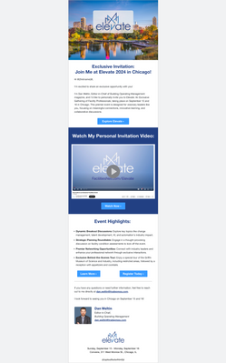 Custom Coded Email Image