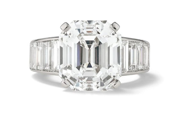 Cartier Diamond and Platinum Ring 220000