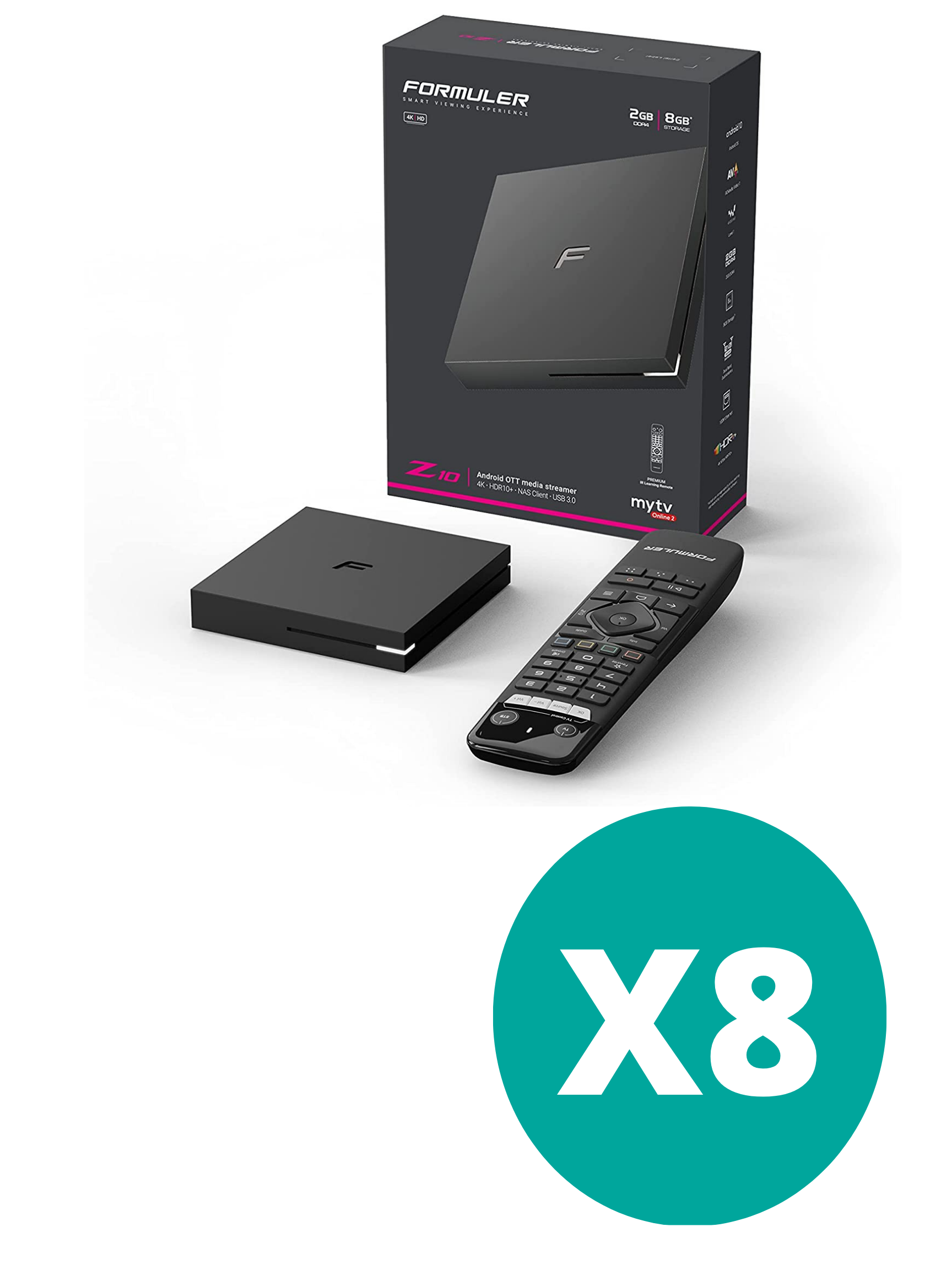FORMULER Z10 (x8)