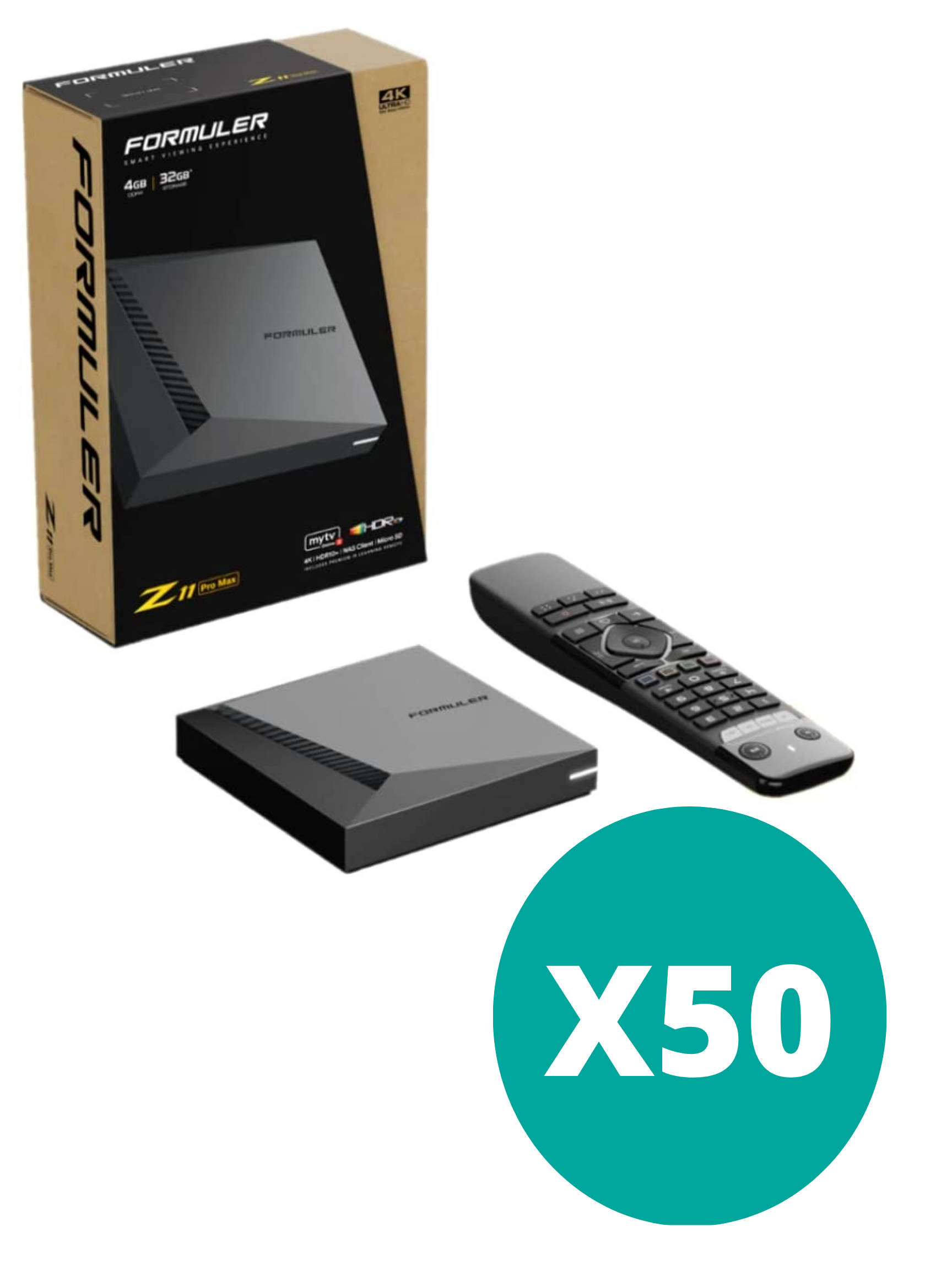 Formuler Z11 PRO MAX (x50)