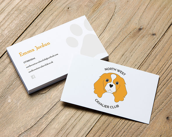 cavalier club business card