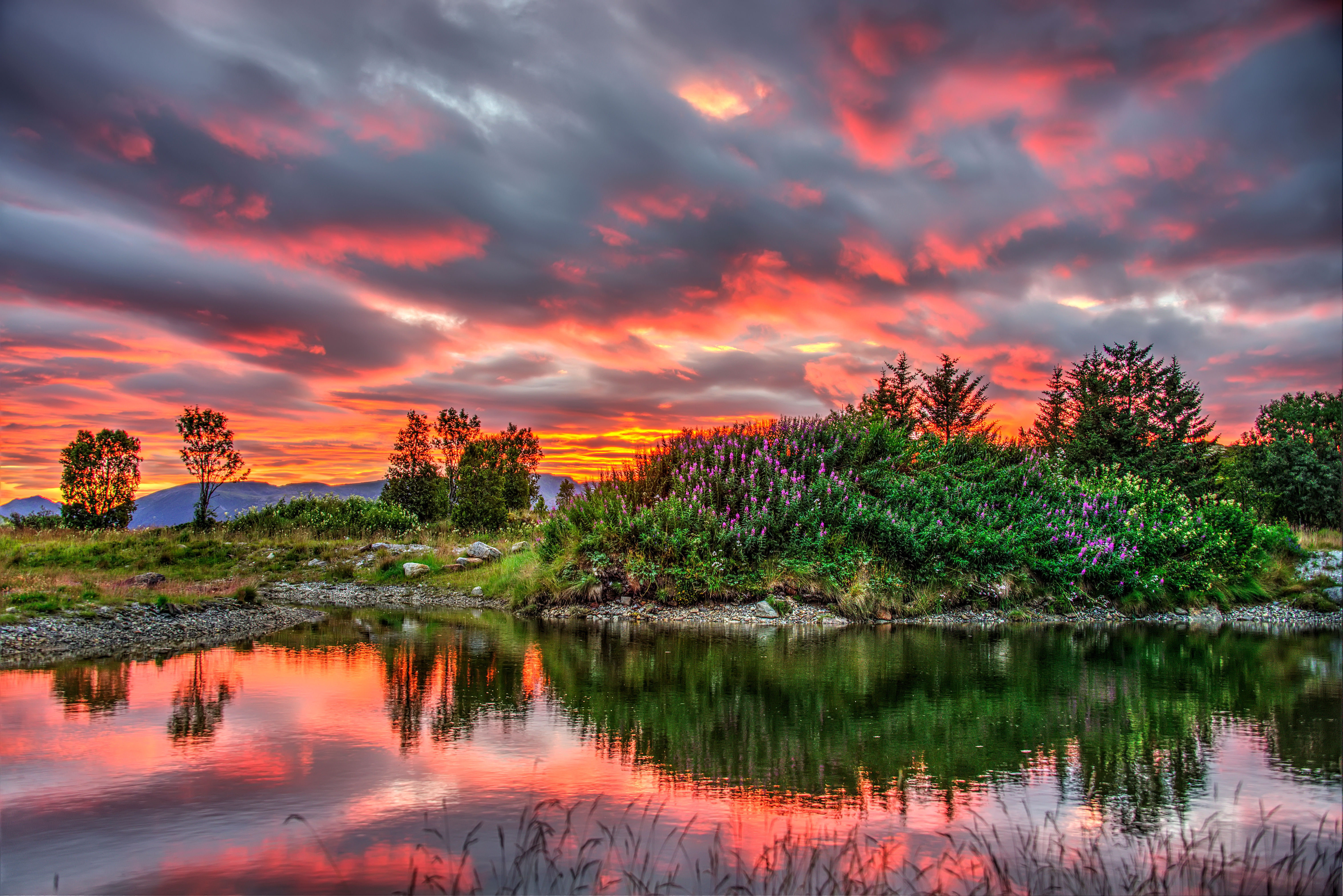 Midnightsun in Vesterålen