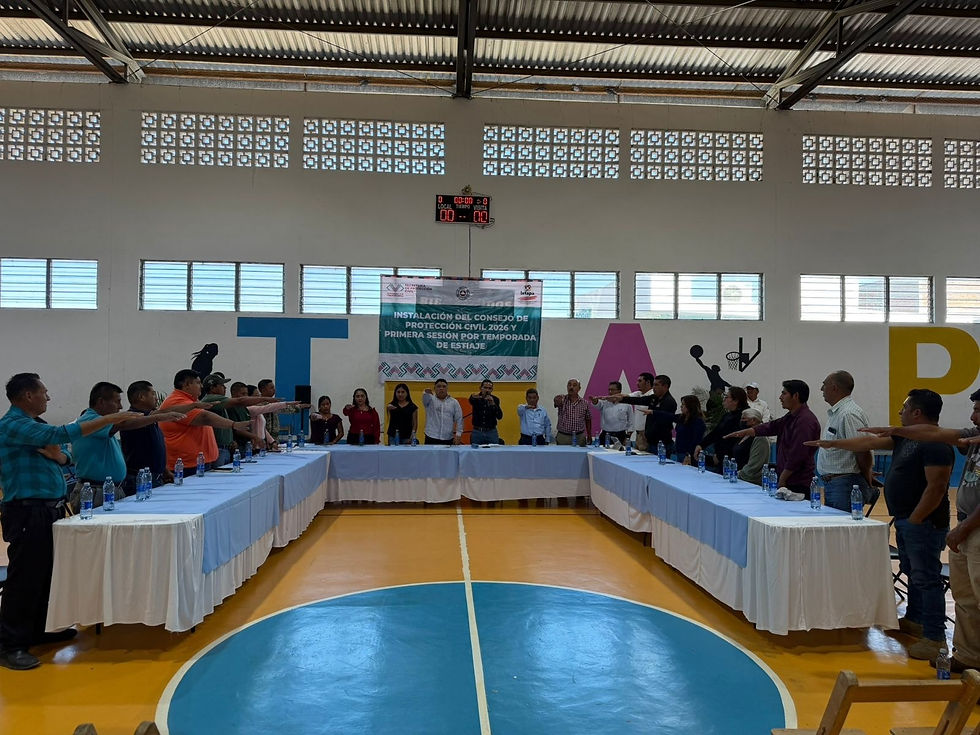 El Ayuntamiento de Ixtapa instala el Consejo Municipal de Protección Civil 2026 y presenta Plan Operativo para la Temporada de Estiaje