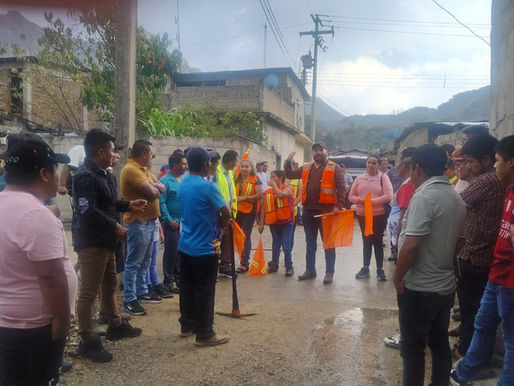 Ayuntamiento de Ixtapa da inicio a obra de pavimentación en la comunidad de Chigtón