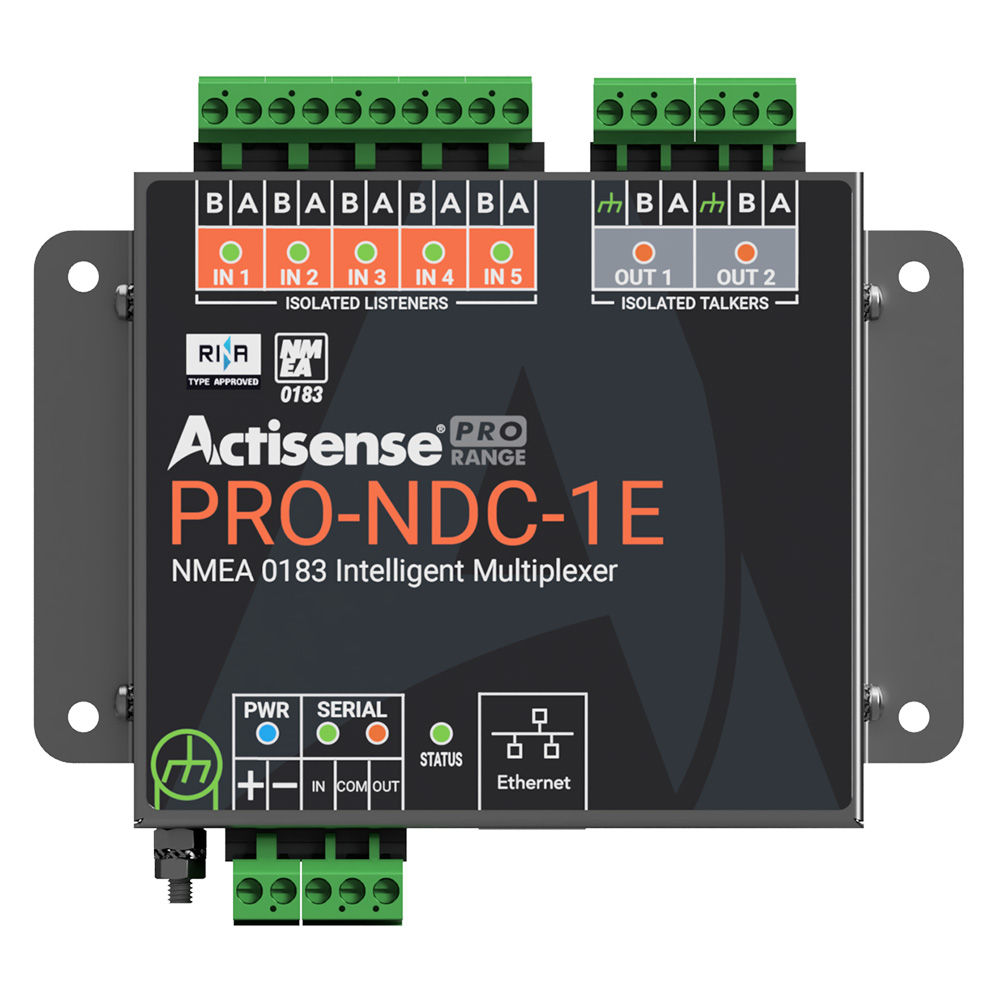 Actisense PRO NMEA 0183 Multiplexer - 5 Inputs & 2 ISO-Drive Outputs, Ethernet &