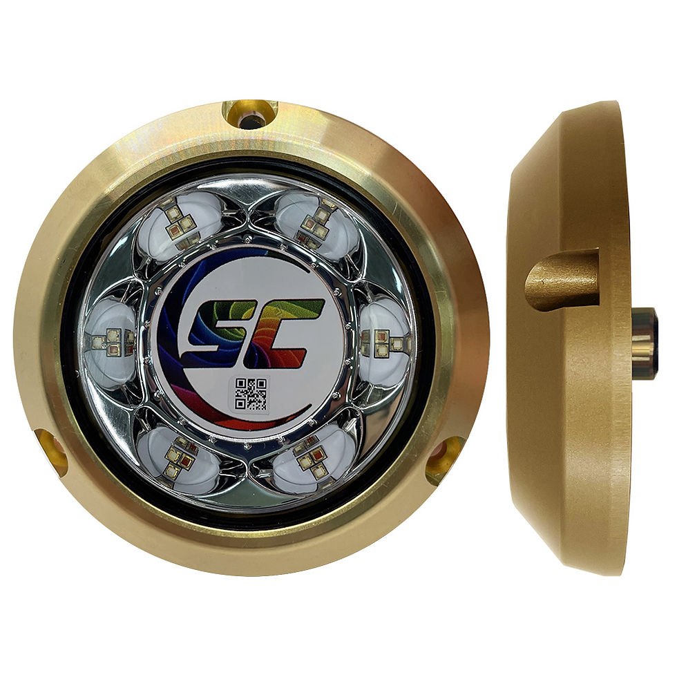 Shadow-Caster SC3 Series CC (Full Color Change) Bronze Surface Mount Underwater 