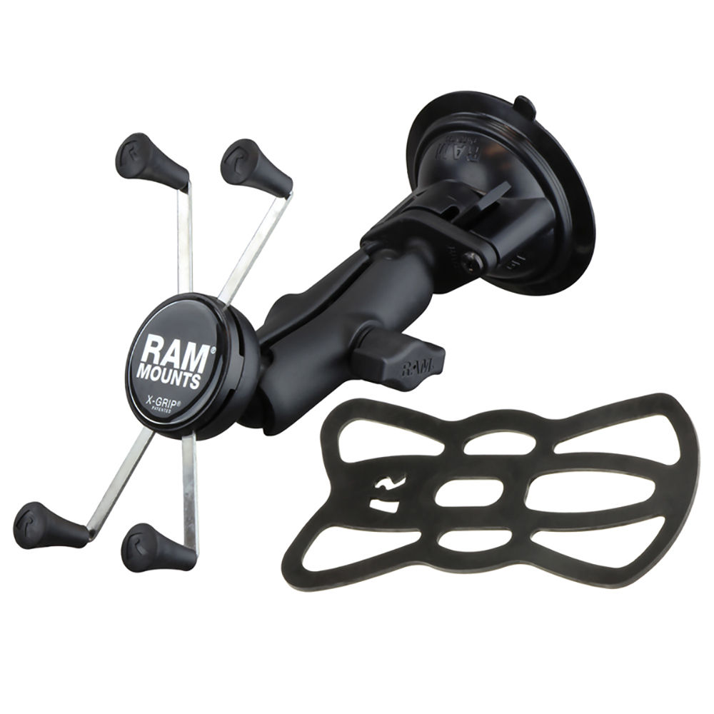 RAM Mount Twist-Lock™ Suction Cup Mount w/Universal X-Grip® Large Phone/Phablet