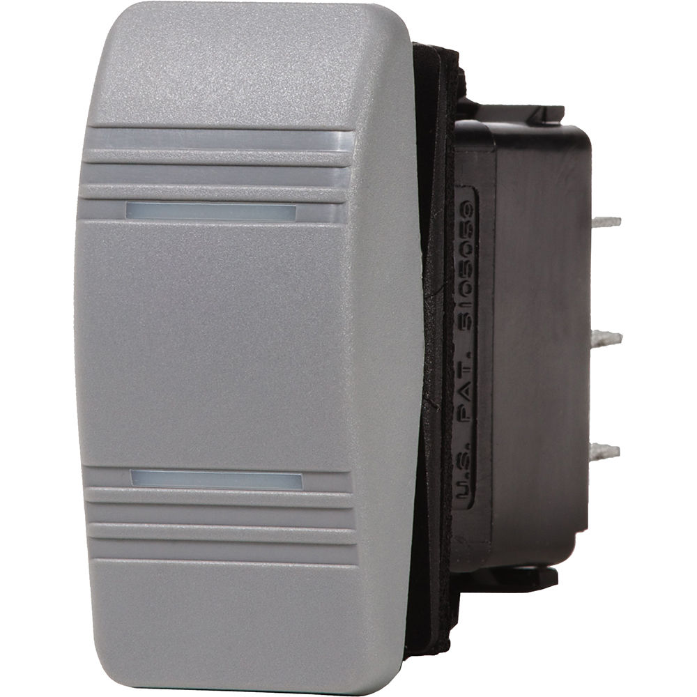 Blue Sea 8232 Water Resistant Contura III Switch - ON-OFF-ON - Grey