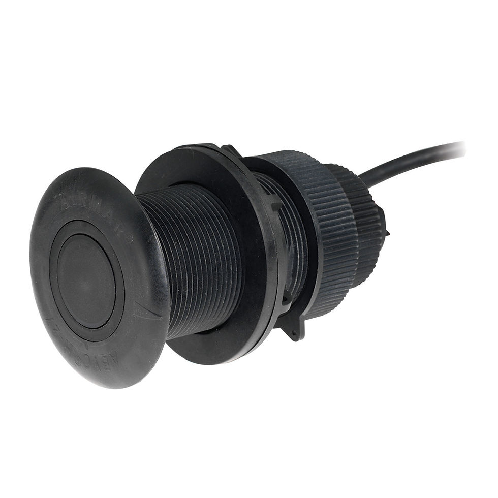 Airmar DT812PV-235-N2 - 235kHz - Plastic Thru Hull Smart Sensor - 12° Tilt - NME