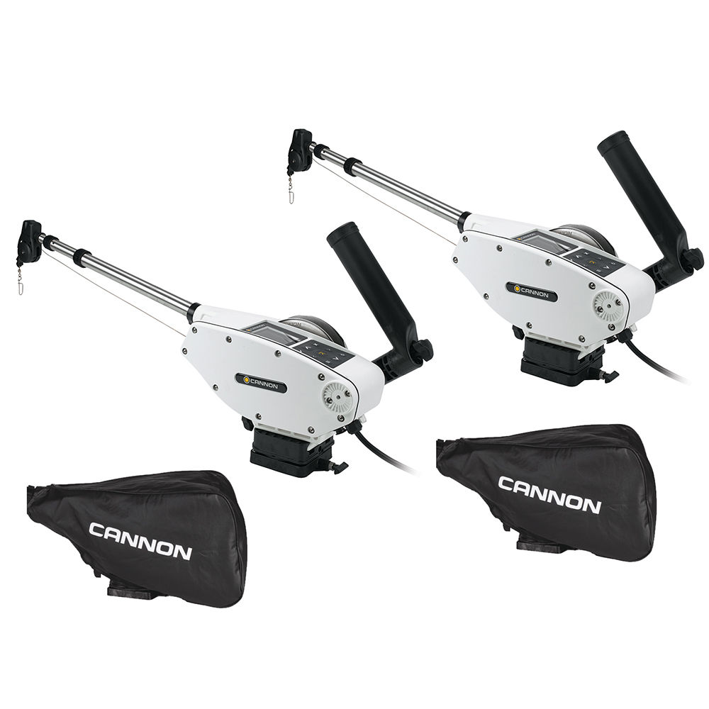 Cannon Optimum™ 10 Tournament Series (TS) BT Electric Downrigger 2-Pack w/Black