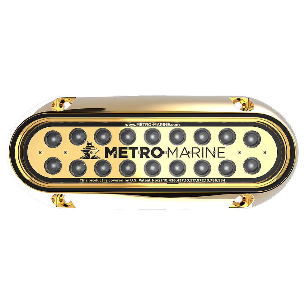 Metro Marine High-Output Elongated Underwater Light w/Intelligent Monochromatic 