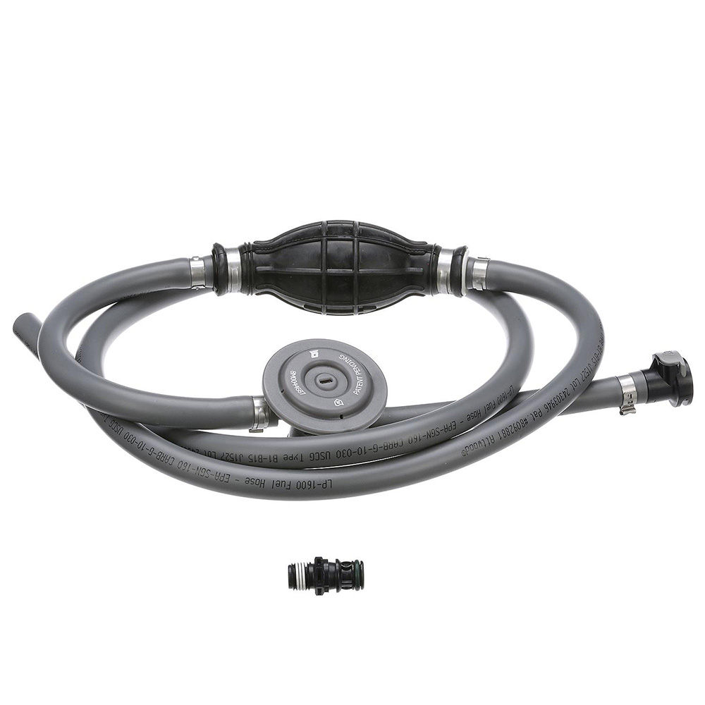 Attwood Universal Fuel Line Kit - 3/8" Dia. x 6' Length w/Sprayless Connectors &