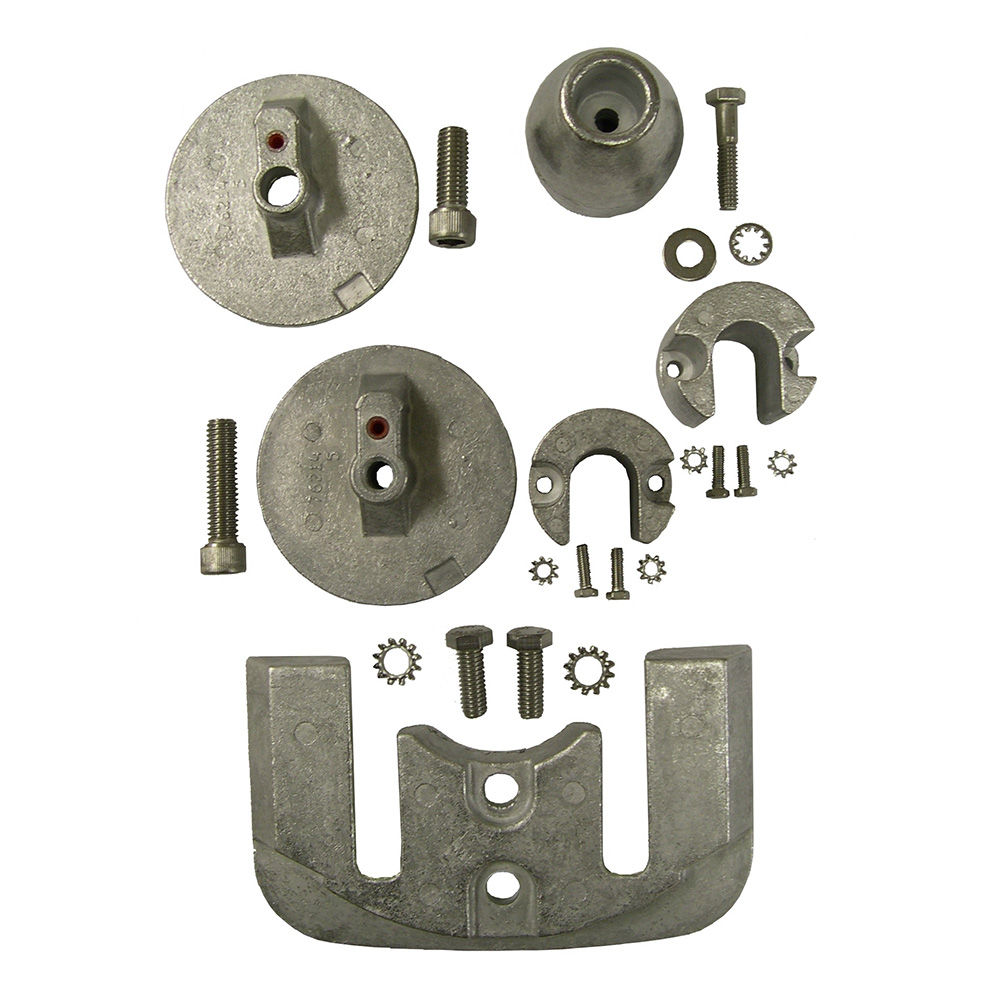 Performance Metals Mercruiser Bravo 3 (2004 & Later) Complete Anode Kit - Alumin