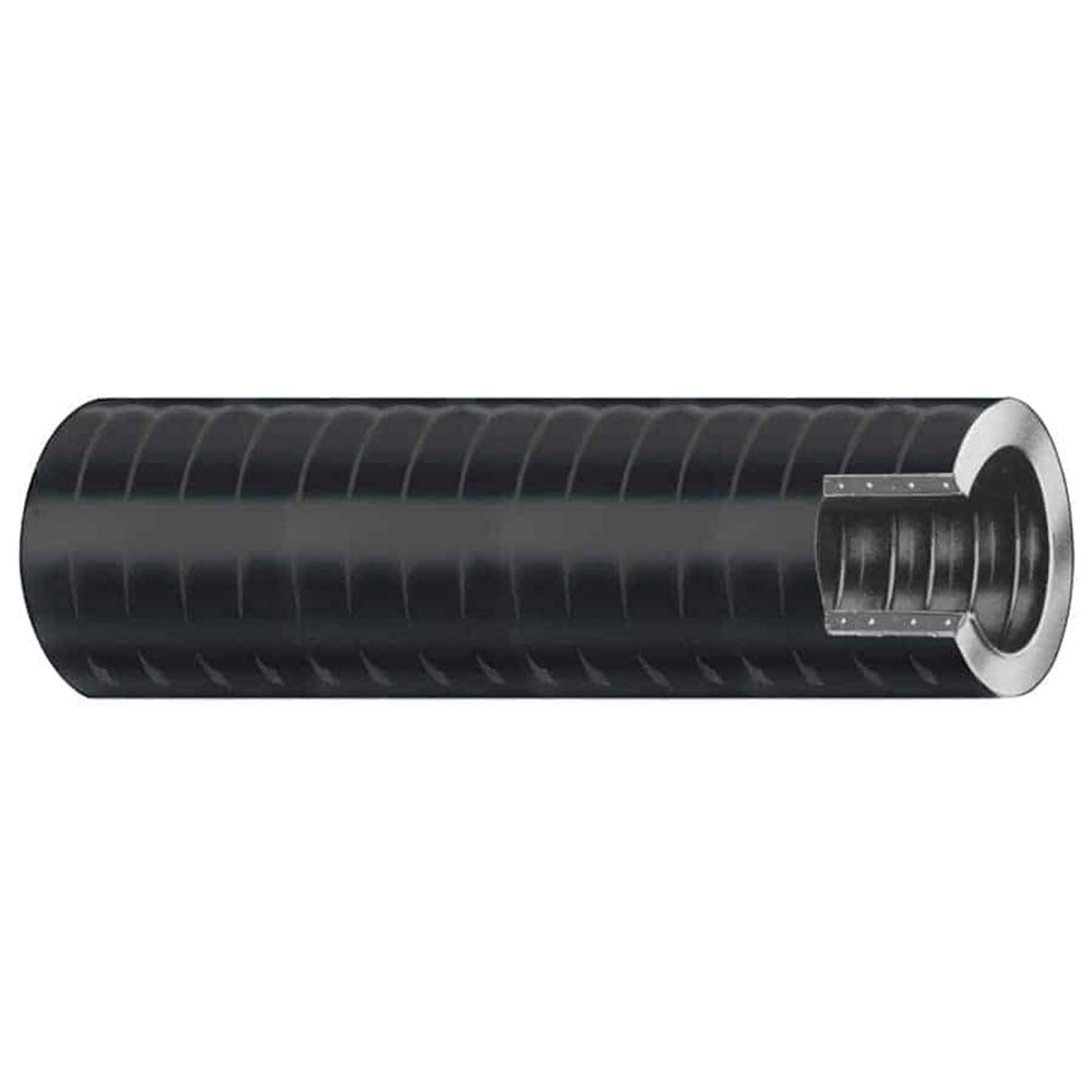 Trident Marine 1-1/2" VAC XHD Bilge & Live Well Hose - Hard PVC Helix - Black -