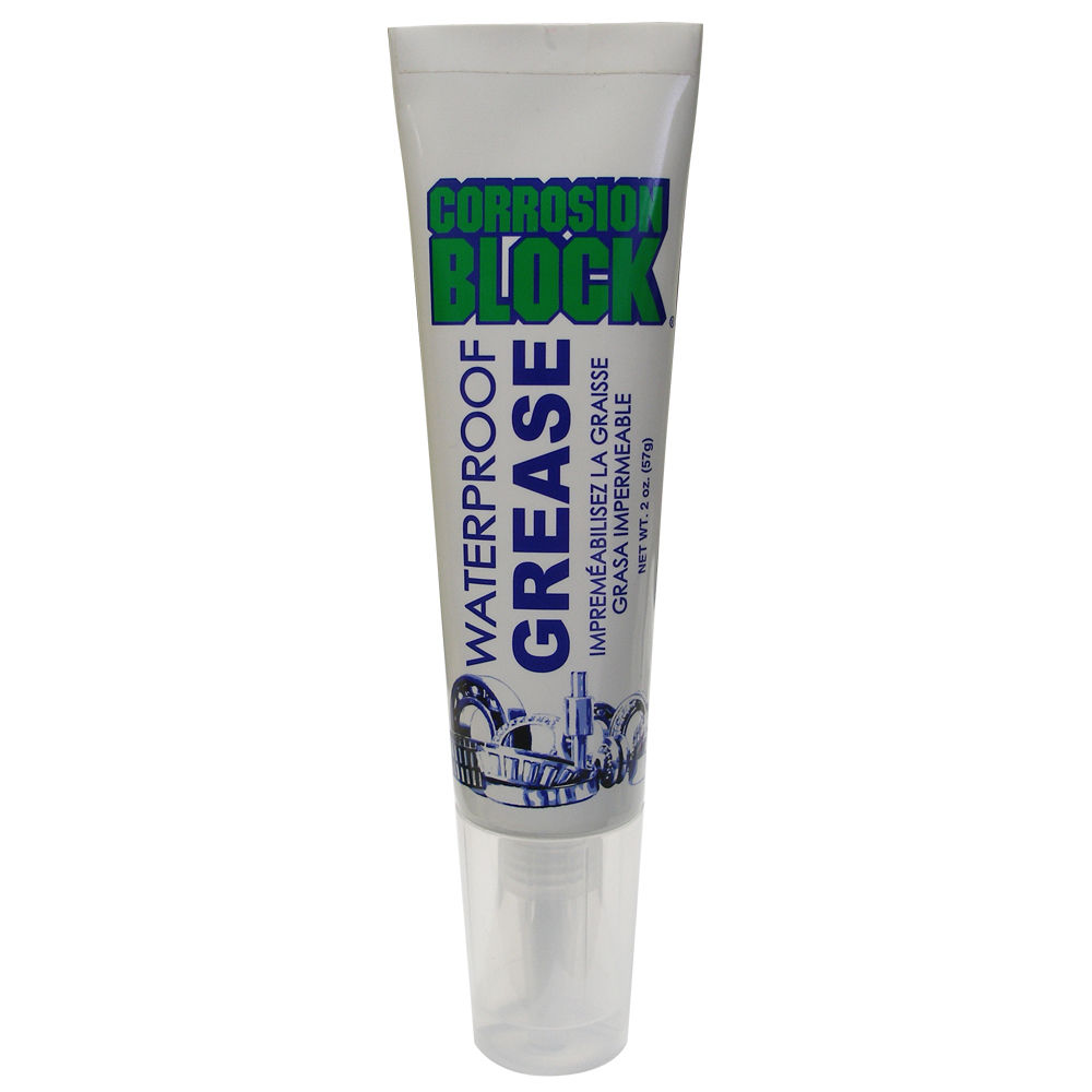 Corrosion Block High Performance Waterproof Grease - 2oz Tube - Non-Hazmat, Non-
