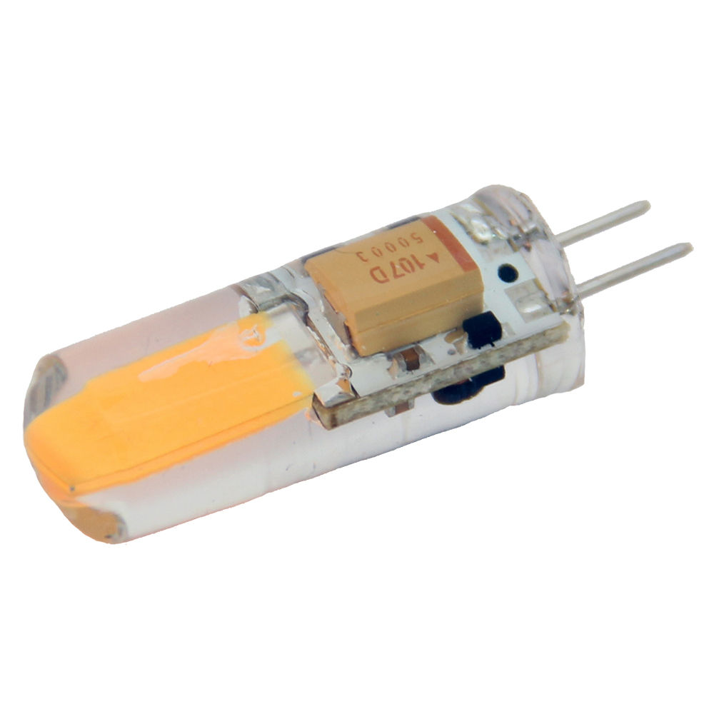 Lunasea Natural White G4 Bulb 2W 10-30VDC Bottom Pin Silicon Encapsul