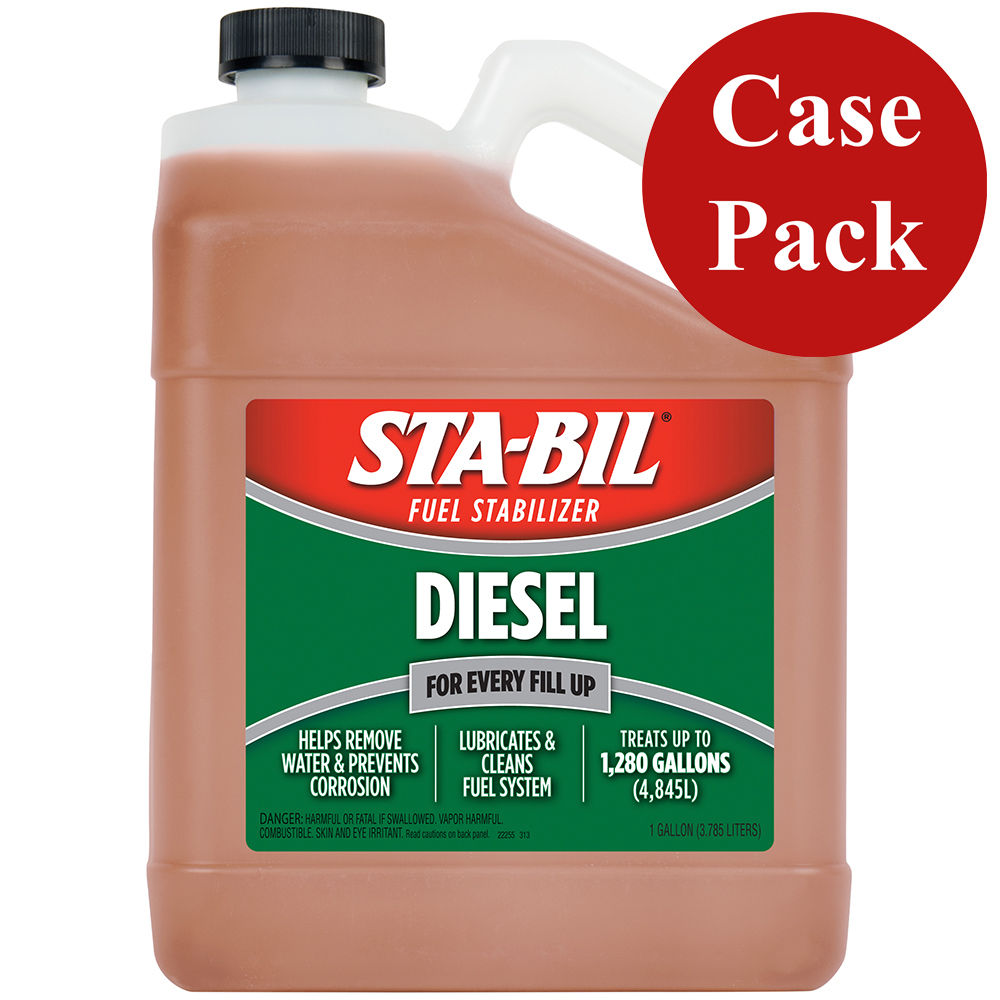 STA-BIL Diesel Formula Fuel Stabilizer & Performance Improver - 1 Gallon *Case o
