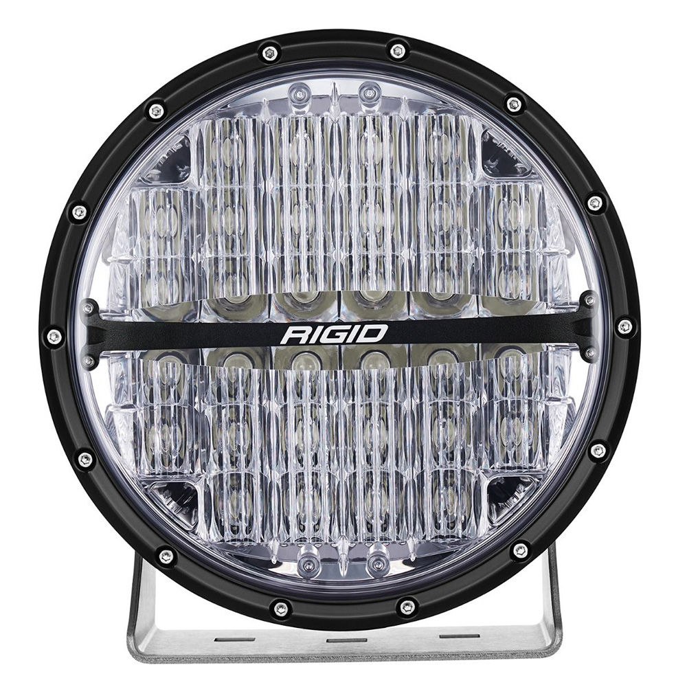 RIGID Industries 360-Series RGBW 9" Offroad Lamp Drive Beam w/RGBW Backlight Pod