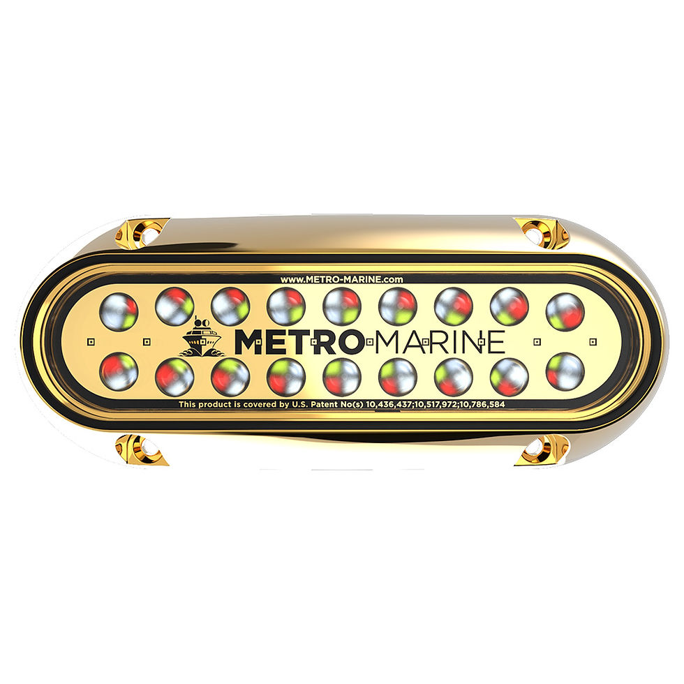 Metro Marine High-Output Elongated Underwater Light w/Intelligent Full Spectrum 