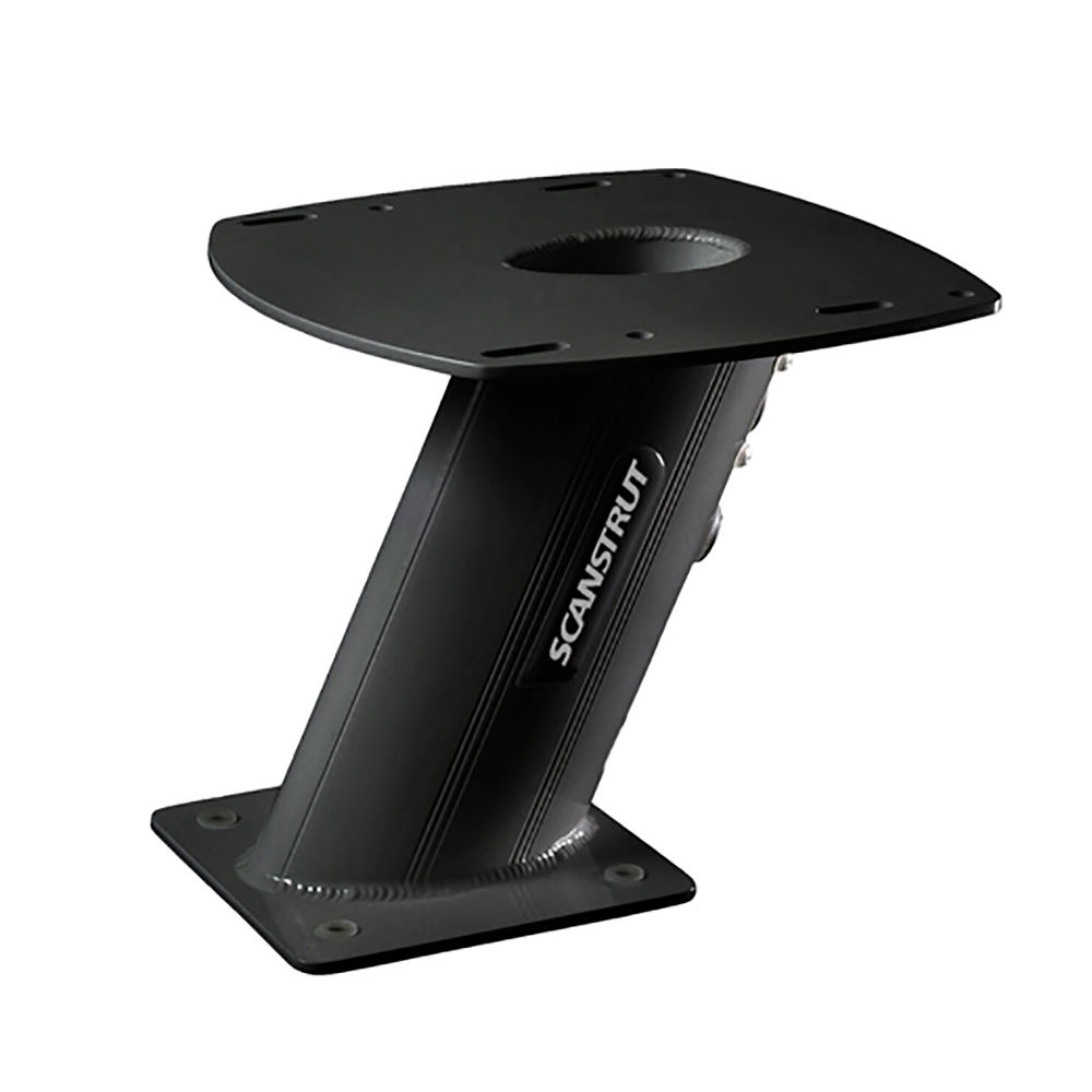 Scanstrut APT-250-01-B - Aluminum PowerTower® Radar Mount - 10" Aft Leaning - Bl