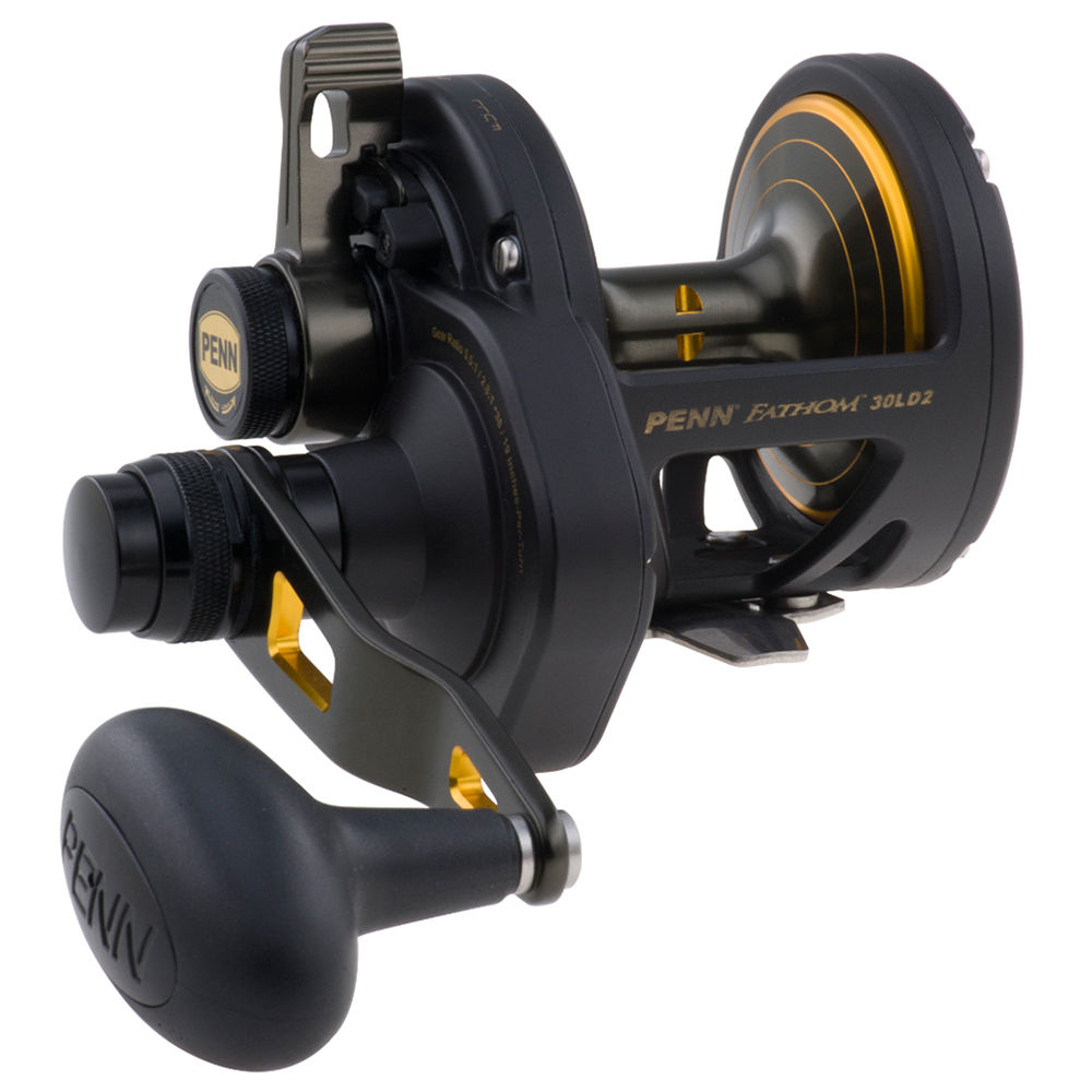 PENN FTH30LD2 Fathom® Lever Drag 2 Speed Conventional Reel