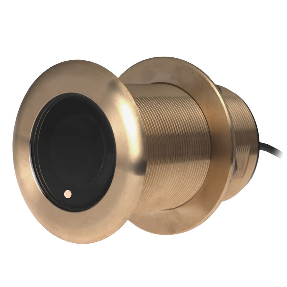 Raymarine B75M 600W Medium Frequency CHIRP Transducer 20° Tilt Single Operation