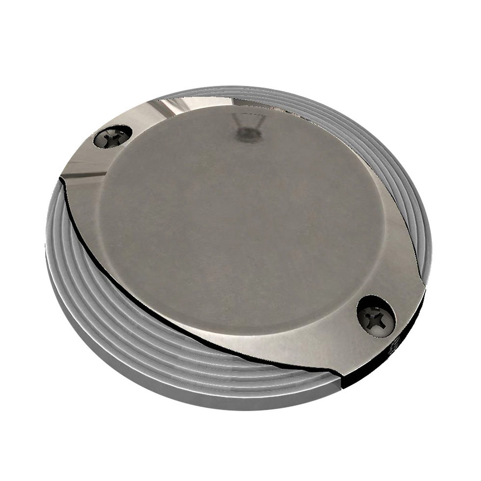 Lumitec Scallop Surface Mount Pathway Light - Spectrum RGBW/Warm White - Stainle