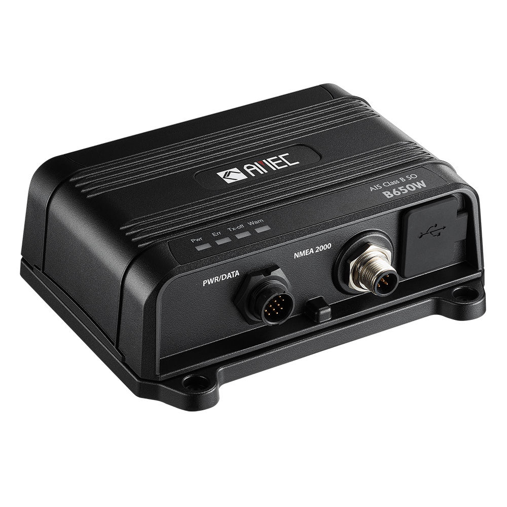 AMEC B650W Class B AIS Transceiver w/WI-FI - 5W-SOTDMA, NMEA 2000, NMEA 0183, US