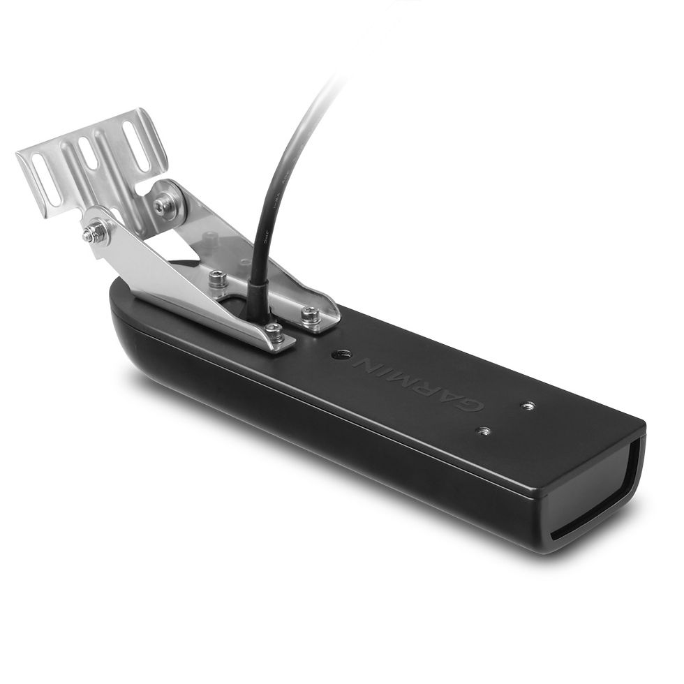 Garmin GT21-TM Transom Mount Transducer, Traditional 600W, 50/200kHz, ClearVü CH