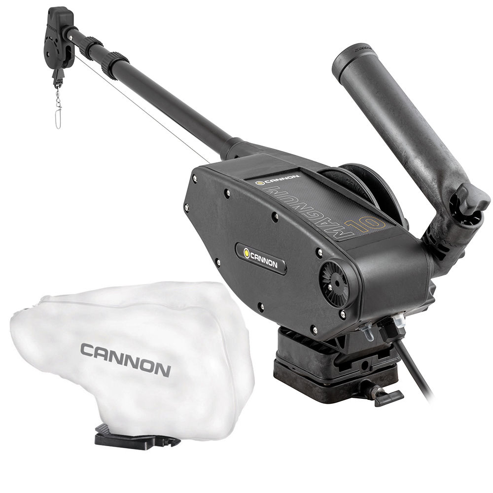 Cannon Magnum 10 Electric Downrigger w/White Cover
