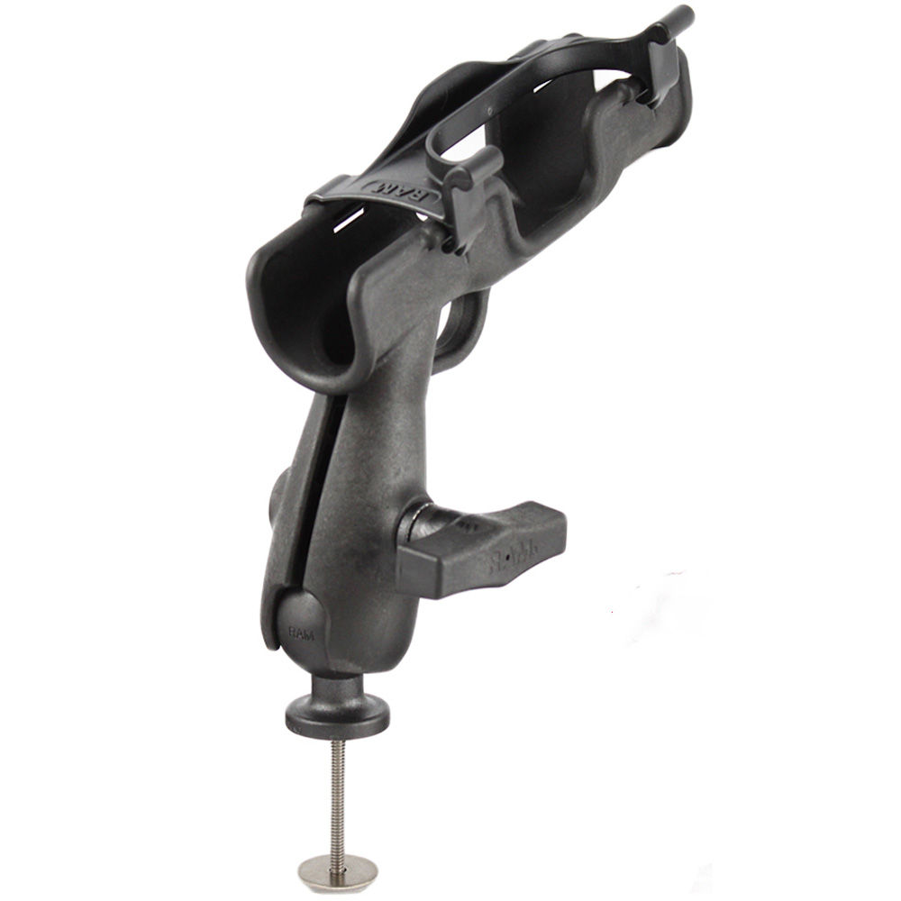 RAM Mount RAM-ROD 2007 Fly Rod Jr. Fishing Rod Holder w/5 Spot Mounting Base Ada