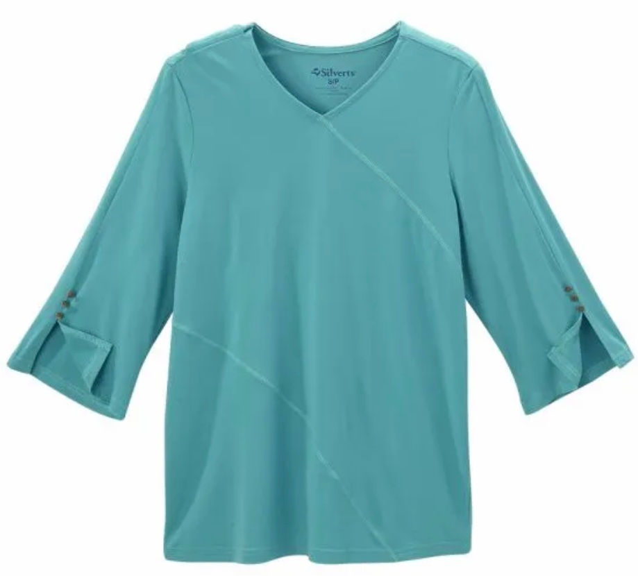 Haut adaptée    Pool blue