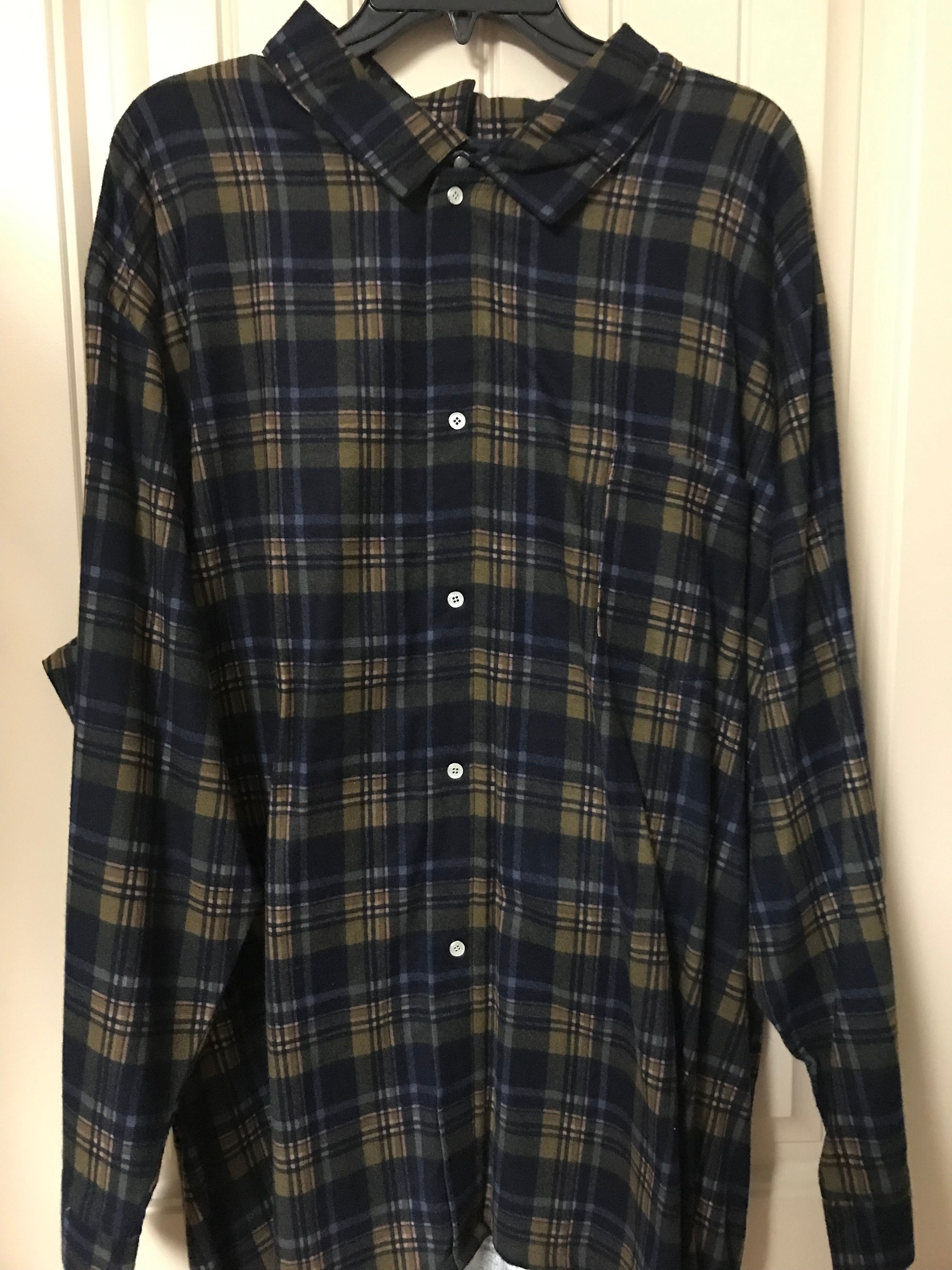 Chemise adaptée   Flanelle