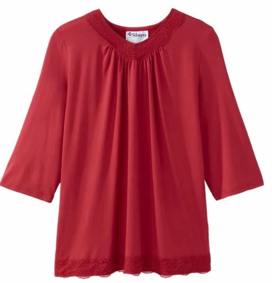 Haut adaptée       Rouge