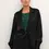 Miniature : Veste blazer noir satiné 
