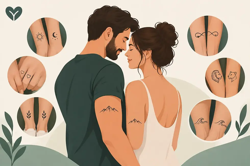 15 Best Tattoos for Couples That Feel Personal