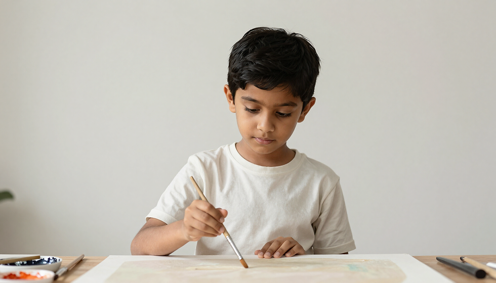 Atelier de Peinture Créative en Famille