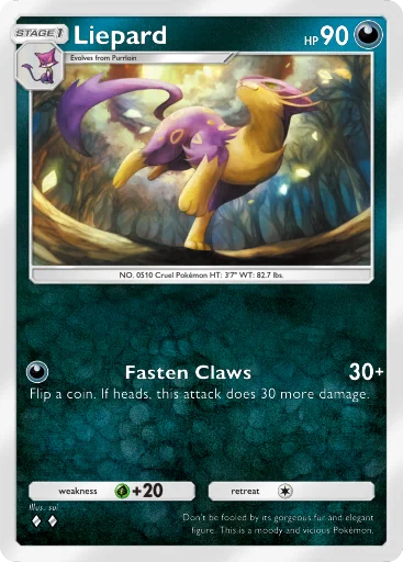 Liepard Pokemon TCG Pocket Fantastical Parade